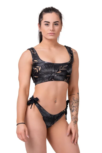 Nebbia Bikini Active Black Bralette 554 , černá, M