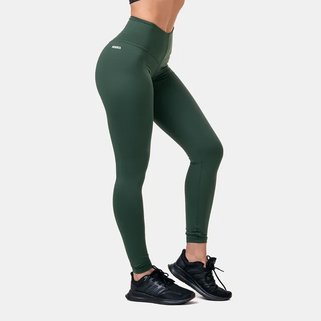 NEBBIA Dámské legíny Classic Hero High Waist Green