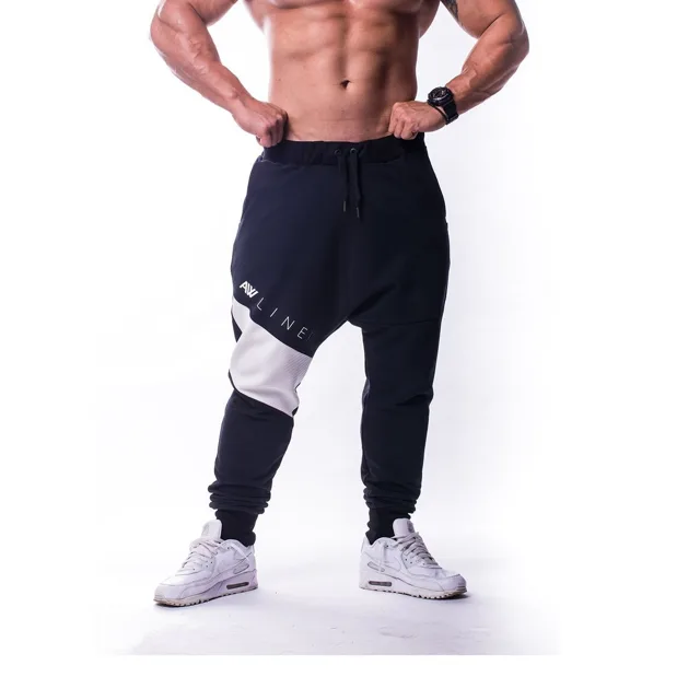 Nebbia Drop Crotch tepláky 729, M, černá