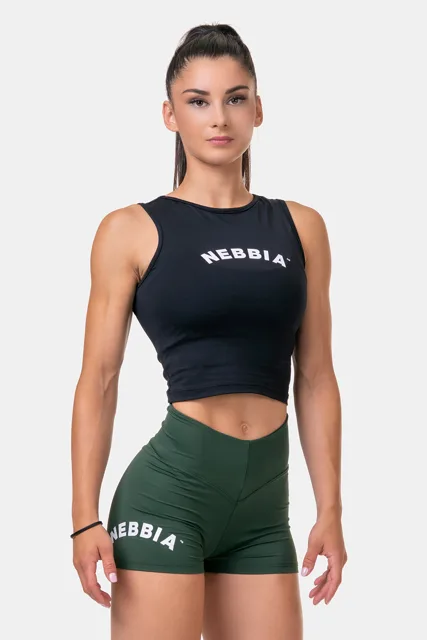 Nebbia Fit & Sporty top 577, M, černá
