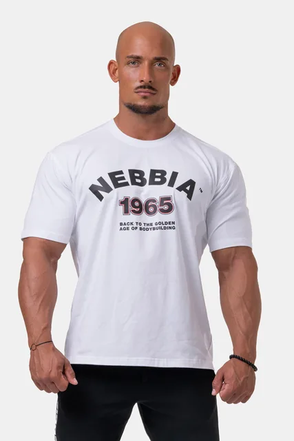 Nebbia Golden Era tričko 192, XL, bílá