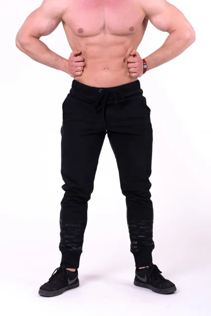 Nebbia Gym Hero joggersy 153, XL, černá