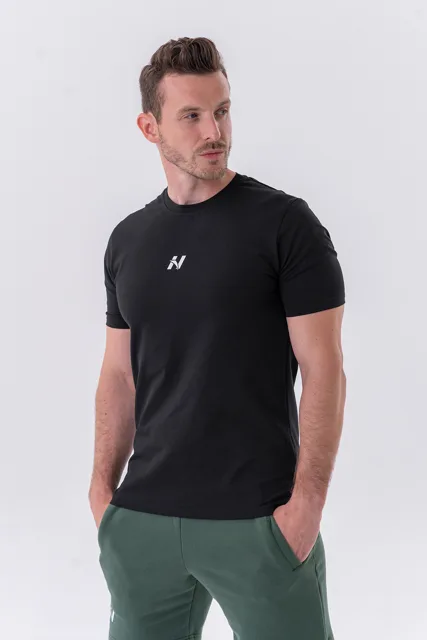 Nebbia Klasické tričko “Reset” 327, XL, černá