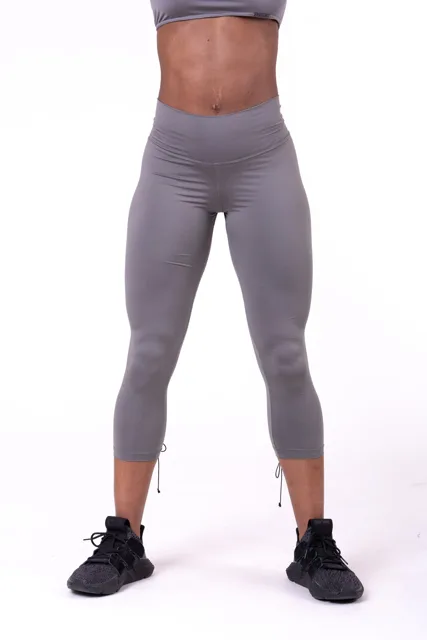 Nebbia Lace-up legíny 661, M, šedá