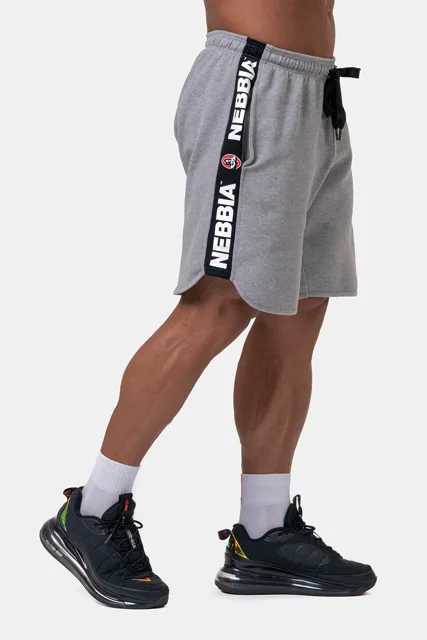 Nebbia Legend-approved šortky 195, L, světle šedá