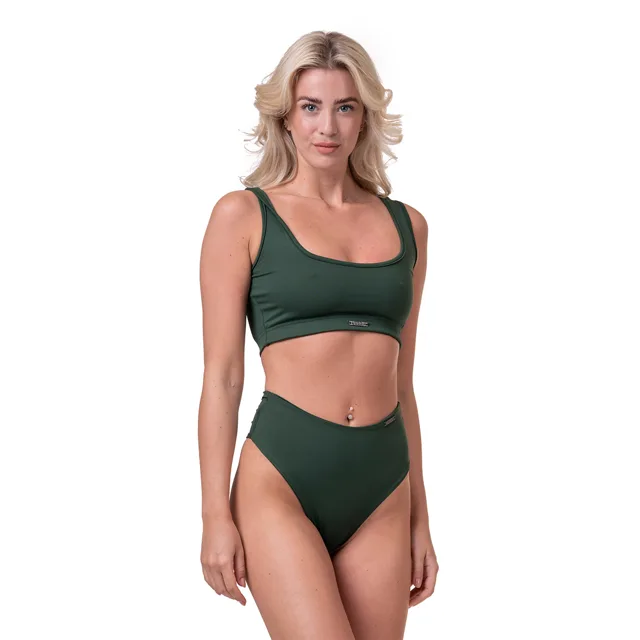 NEBBIA Miami Sporty Bikini vrchní díl green