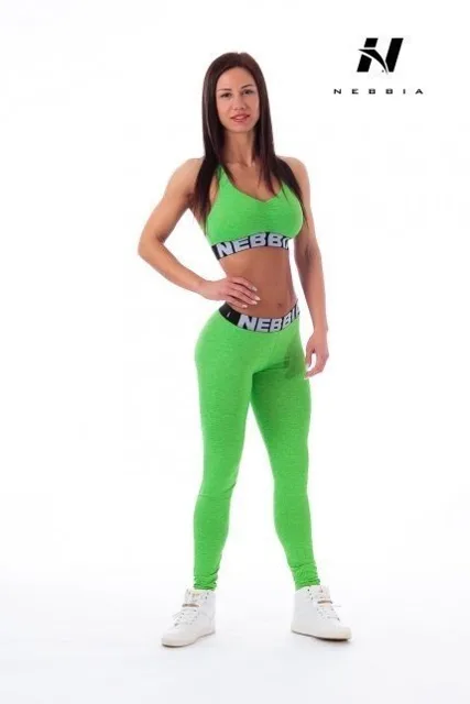 Nebbia mini top "mele" 223, L, zelená
