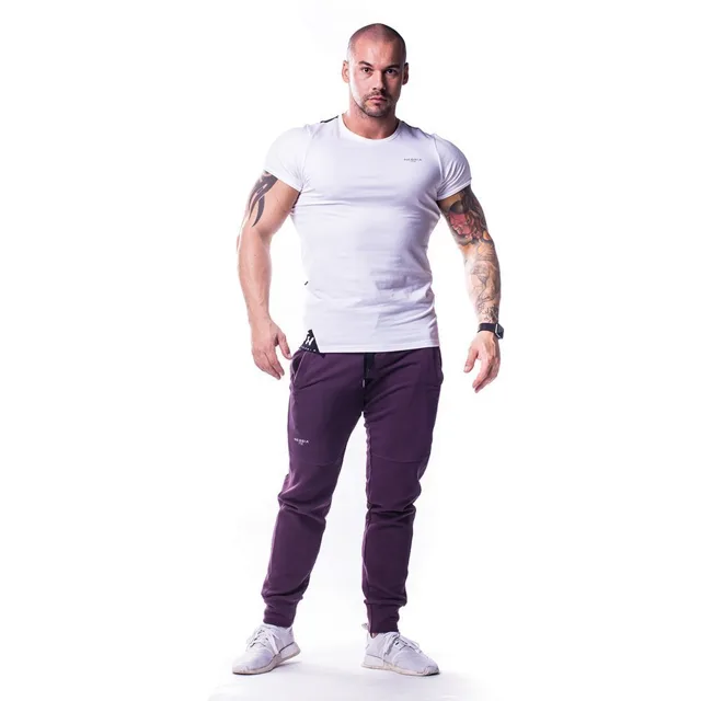 Nebbia Muscle Back Tshirt 728, XXL, bílá