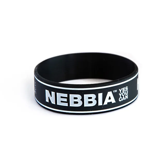 Nebbia náramek Yes you can, uni pánská, černá