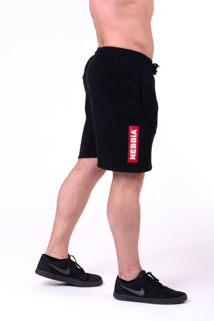 Nebbia Red Label šortky 152, XL, černá