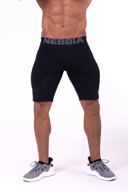 Nebbia Road Hero cyklistické šortky 161, L, černá