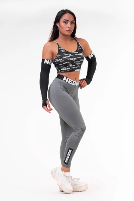 Nebbia Scrunch butt sport legíny 691, M, černá