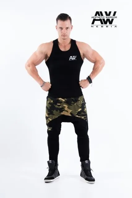 Nebbia treninkové tílko AW 111, XXL, černá