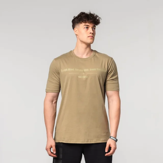 NEBBIA Tričko FLEXIN Beige