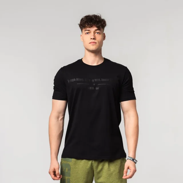 NEBBIA Tričko FLEXIN Black