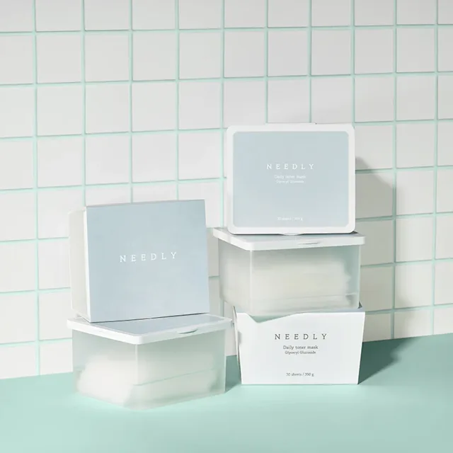 NEEDLY - Daily Toner Mask - Hydratační tonerová maska na každý den - 30 ks