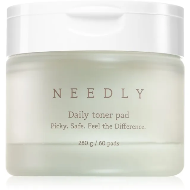 NEEDLY Daily Toner Pad peelingové pleťové tamponky pro mastnou a problematickou pleť 60 ks