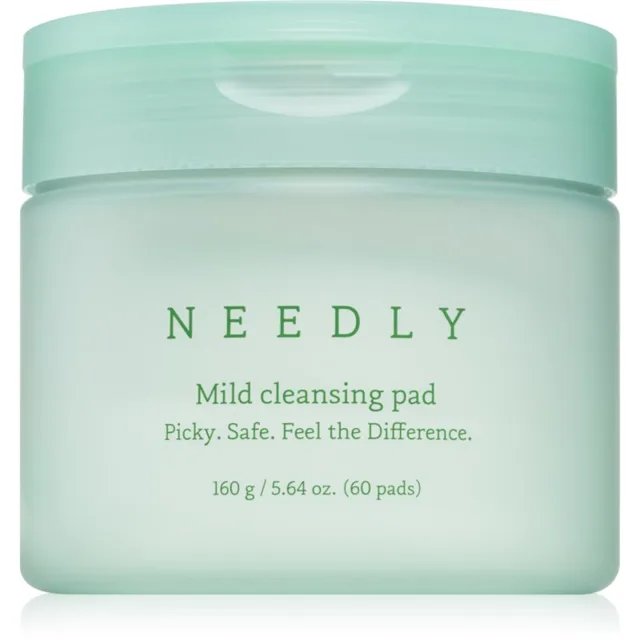 NEEDLY Mild Cleansing Pad odličovací polštářky pro dokonalé vyčištění pleti 60 ks