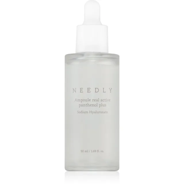 NEEDLY Real Active Panthenol Ampoule regenerační a rozjasňující sérum pro všechny typy pleti včetně citlivé 50 ml
