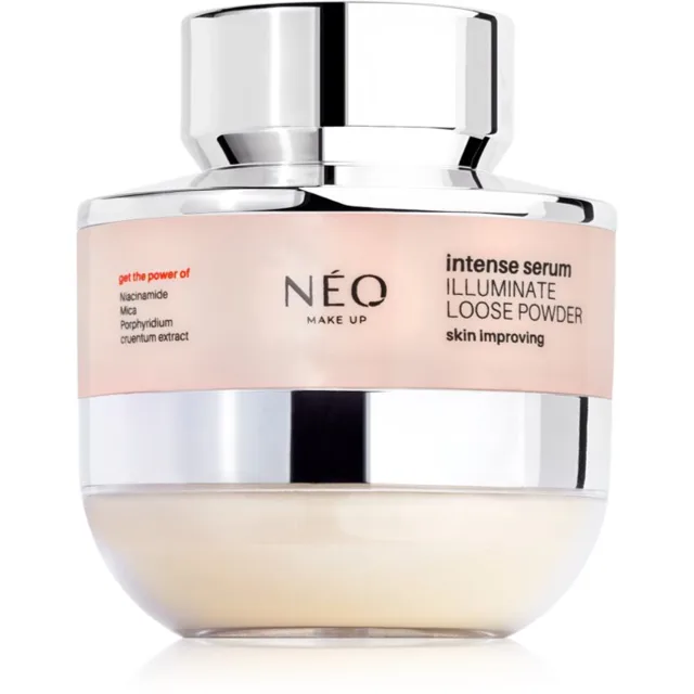 NEO MAKE UP Intense Serum Illuminate Loose Powder rozjasňující sypký pudr 10 g
