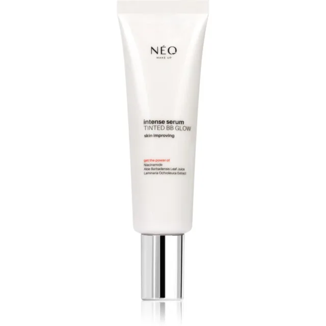 NEO MAKE UP Intense Serum Tinted BB Glow Cream rozjasňující BB krém SPF 50 odstín Deep Glow 30 ml
