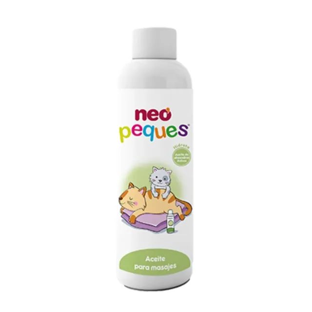 Neo Peques – Dětský masážní mandlový olej, 200 ml