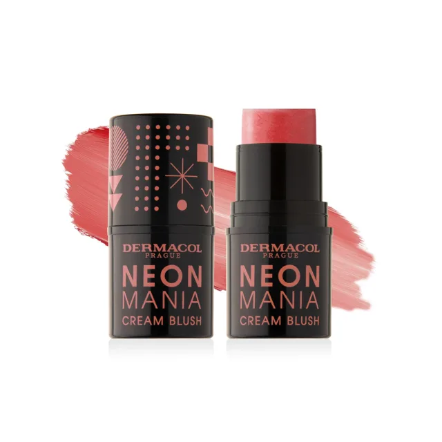 NEON MANIA krémová tvářenka č.2 Coral Dermacol - Oficiální e-shop Dermacol