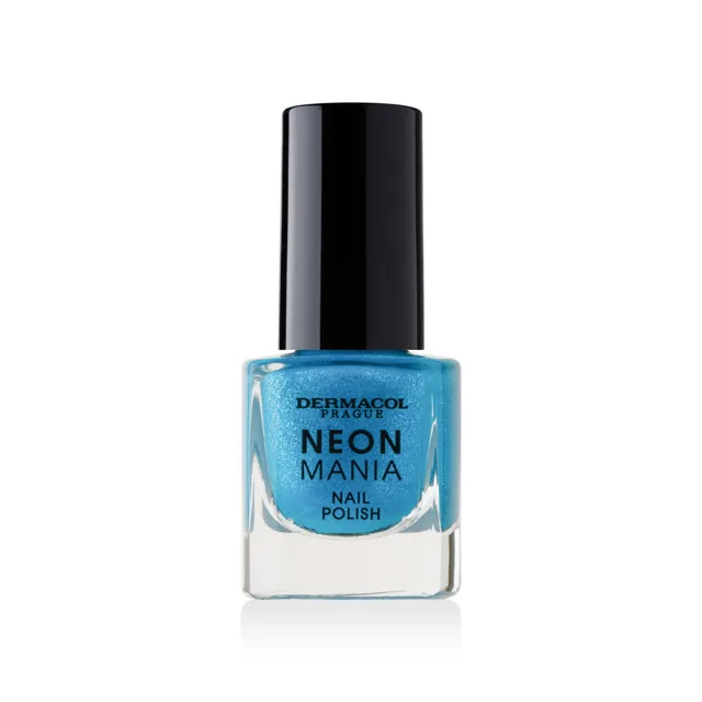 NEON MANIA lak na nehty č.6 Azure aqua Dermacol - Oficiální e-shop Dermacol