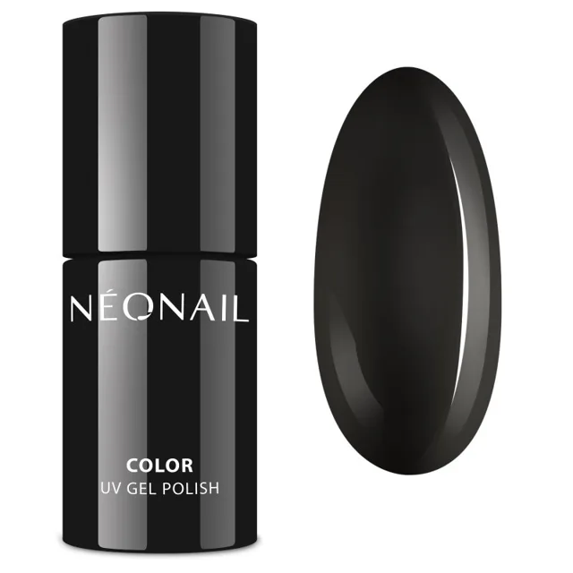 NEONAIL Grunge gelový lak na nehty odstín Pure Black 7,2 ml