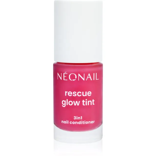 NEONAIL Rescue Glow Tint 3in1 Nail Conditioner pečující lak na nehty odstín Magenta Pink 7.2 ml