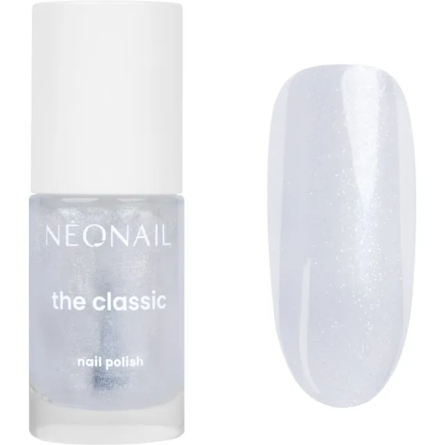 NEONAIL The Classic Glow Nail Polish třpytivý lak na nehty odstín Luminous Glow Silver 7.2 ml