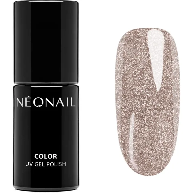 NEONAIL Winter Symphony gelový lak na nehty s použitím UV/LED lampy odstín Snowlit Gold 7.2 ml