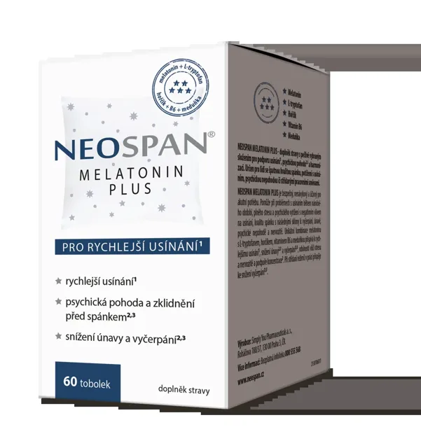 Neospan melatonin plus 60 tobolek