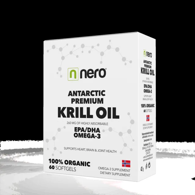NERO ANTARCTIC PREMIUM KRILL OIL 1180 mg, 60 tablet