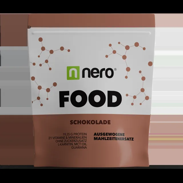 NERO FOOD Čokoláda Náhrada stravy 1 kg