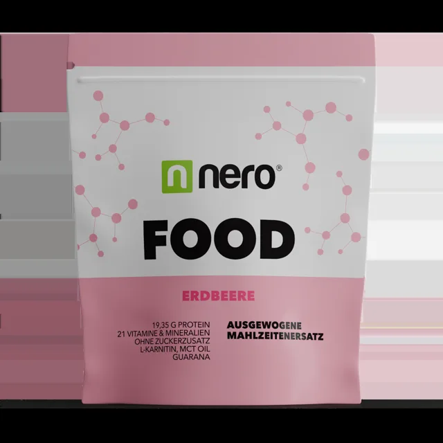 NERO FOOD Jahoda Náhrada stravy 1 kg
