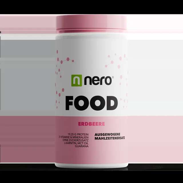 NERO FOOD Jahoda Náhrada stravy 600 g