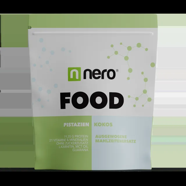NERO FOOD Pistácie & Kokos Náhrada stravy 1kg