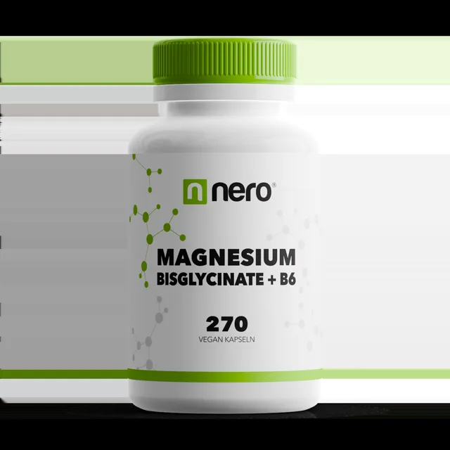 NERO Magnesium Bisglycinate + B6 270 kapslí