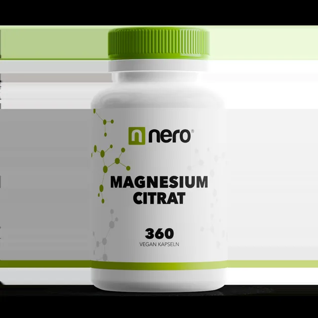 NERO Magnesium Citrat 360 kapslí