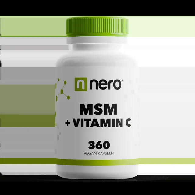 NERO MSM + Vitamin C 360 kapslí