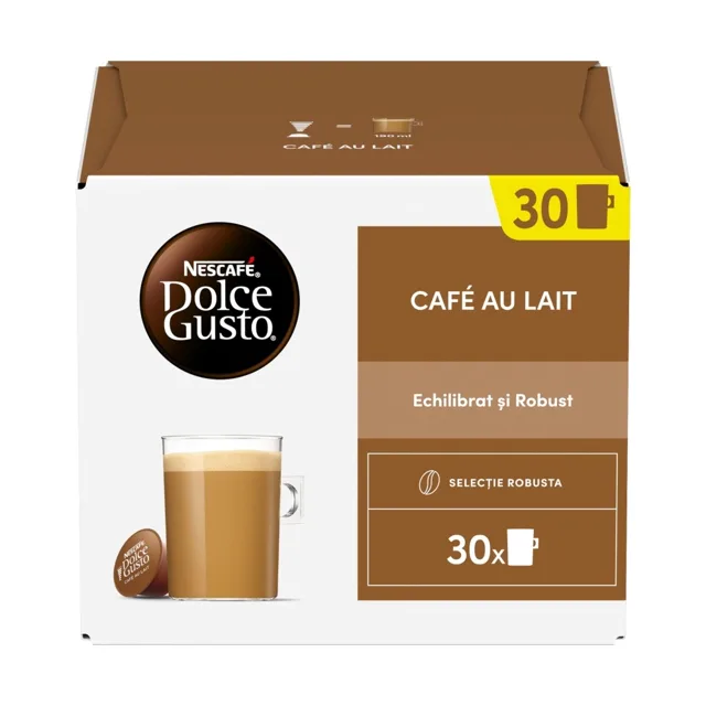 Nescafé Dolce Gusto Café au Lait kávové kapsle 30 ks