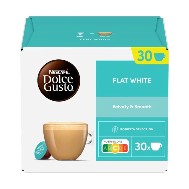Nescafé Dolce Gusto Flat White kávové kapsle 30 ks