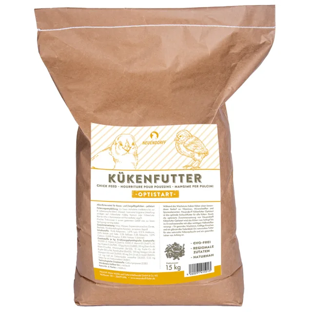 Neuendorff Optistart Premium Hobby krmivo pro odchov kuřat - 2 x 15 kg