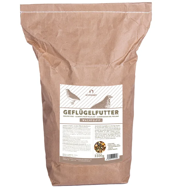 Neuendorff Premium Hobby Wachtelfit krmivo pro křepelky - 3,5 kg