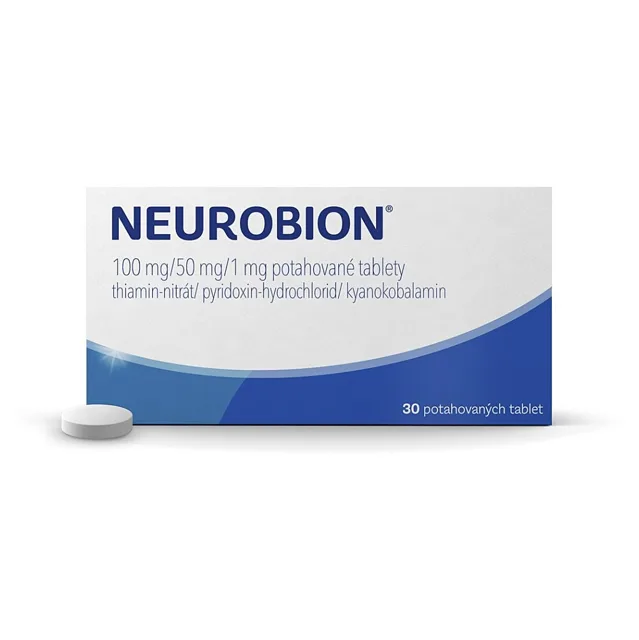 Neurobion 100 mg B1 / 50 mg B6 / 1 mg B12 30 tablet