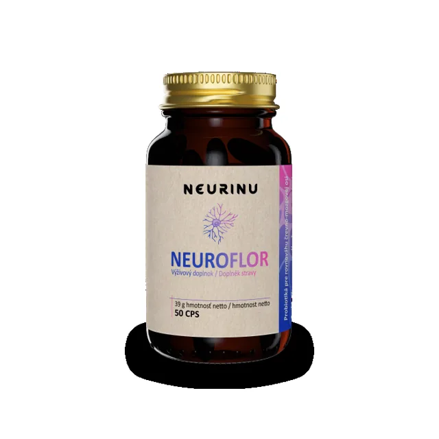 Neuroflor probiotika pro psychickou rovnováhu – 50 kapslí