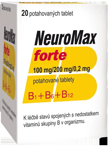 Neuromax Forte 20 potahovaných tablet