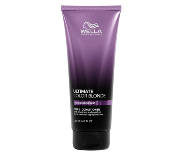 Neutralizační kondicionér pro blond a melírované vlasy Wella Professional Ultimate Color Blonde Conditioner - 200 ml + dárek zdarma