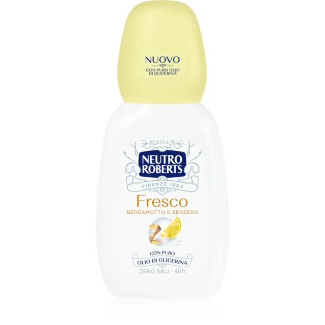 Neutro Roberts Bergamotto e Zenzero deodorant s rozprašovačem s 48hodinovým účinkem 75 ml